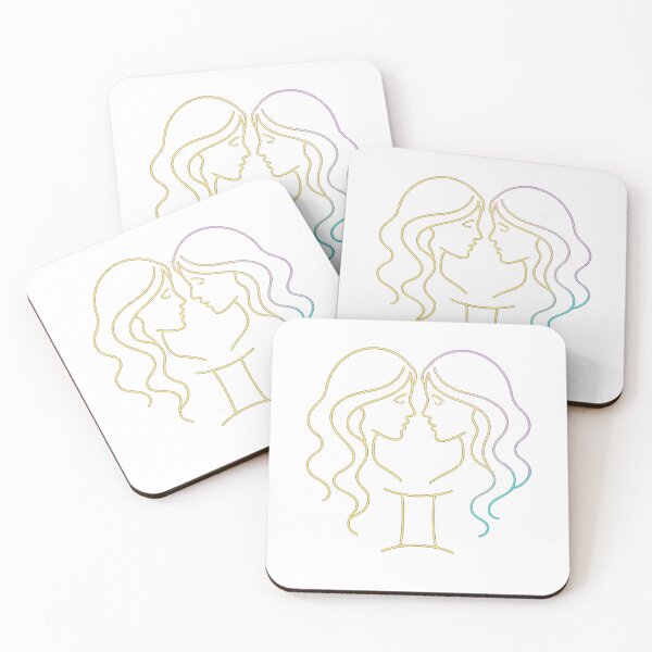 Item preview,  Gemini Neon Line Art – Minimalist Zodiac Sign in Modern Neon Style designed and sold by MustHaveVibes.