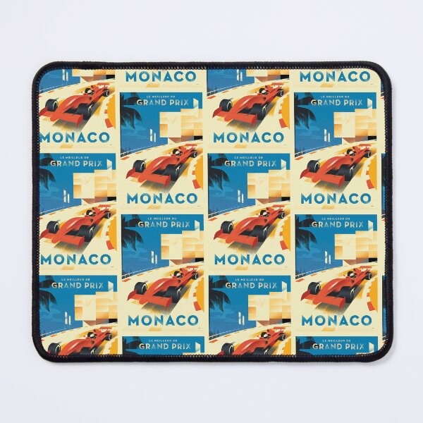 Item preview, Monaco Grand Prix Racing Poster  designed and sold by TeeARTHY.