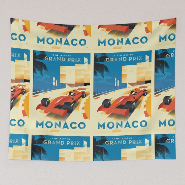 Item preview, Monaco Grand Prix Racing Poster  designed and sold by TeeARTHY.