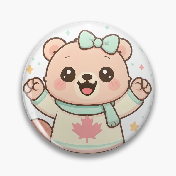 Item preview, Kawaii Canadian Beaver designed and sold by Flowercita.