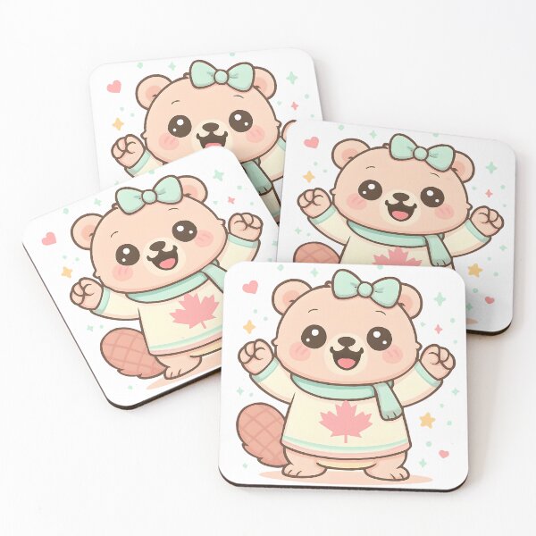 Item preview, Kawaii Canadian Beaver designed and sold by Flowercita.