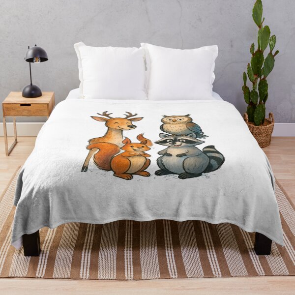 Item preview, Adorable Forest Animal Friends Illustration designed and sold by 良心創作.