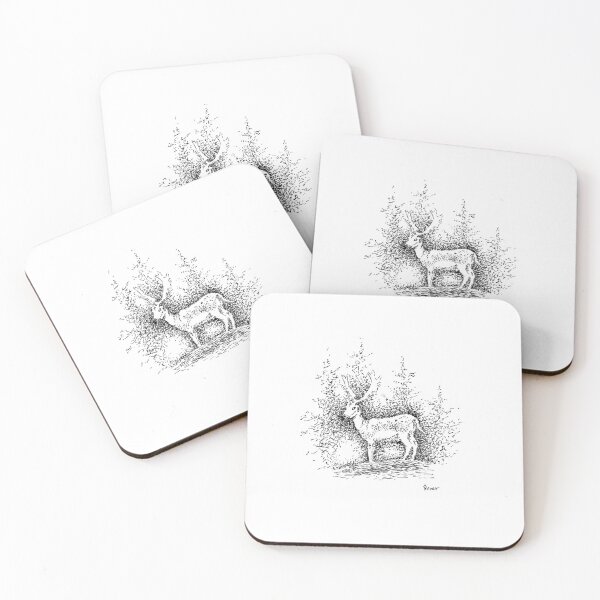 Item preview, No. 79 - Fallow Deer designed and sold by qeteshcontemp.