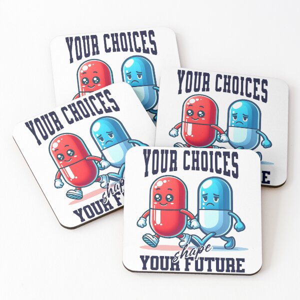 Item preview, Red pill and Blue pill designed and sold by Pixnova313.