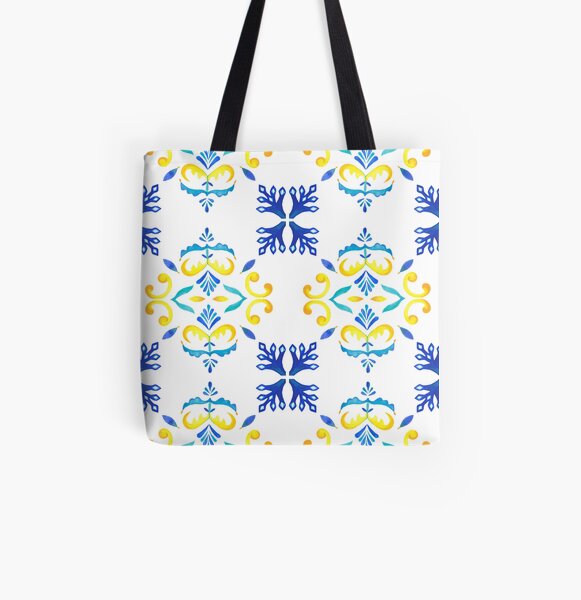 Lissabon - Bairro Alto Allover-Print Tote Bag