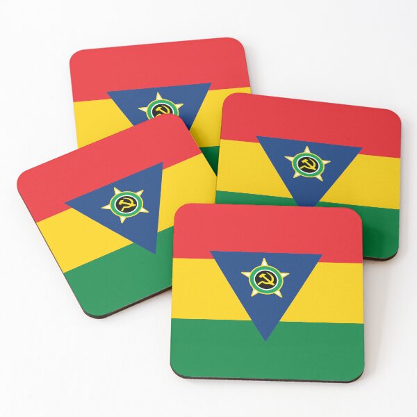 Item preview, Tropico’s Communist Flag - Clean Minimalist Design | Subtle Marxist-Leninist Tees, Retro Gaming Stickers & Anti-Capitalist Gaming Accessories designed and sold by RevolutionToday.