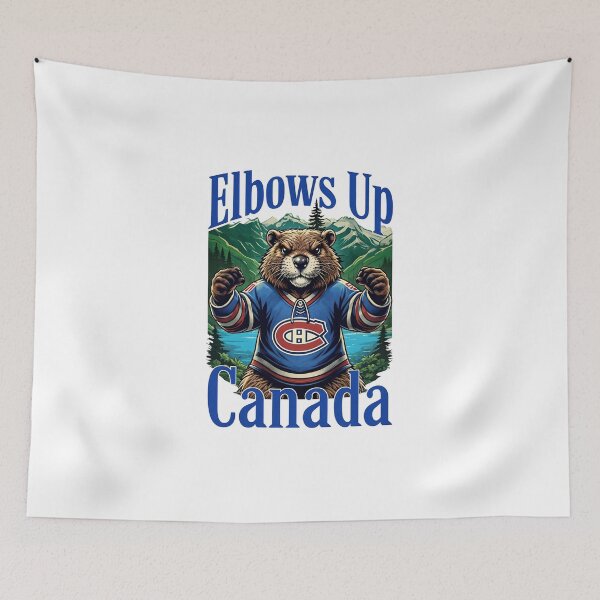 Item preview, ELBOWS UP CANADA - Canadiens designed and sold by Flowercita.