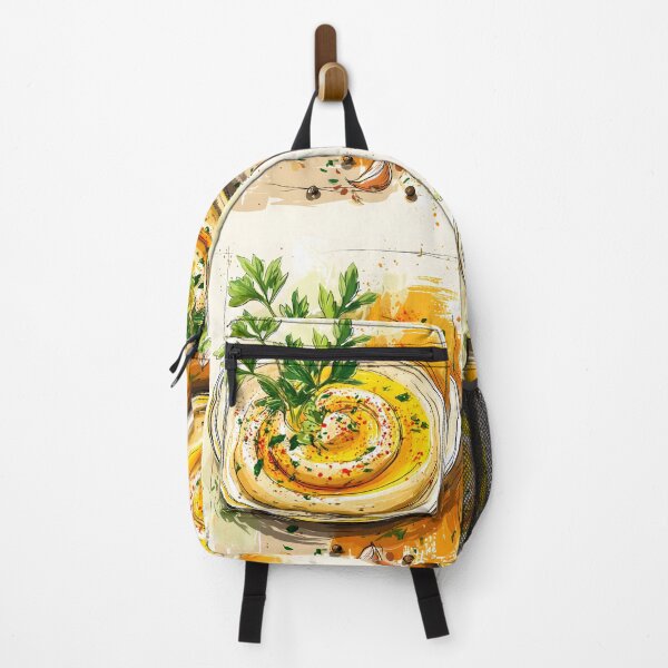 Item preview, Savor the Flavor - Creamy Hummus Bowl with Olive Oil Parsley and a Mediterranean Spice Kick designed and sold by OlfactoART Studio.