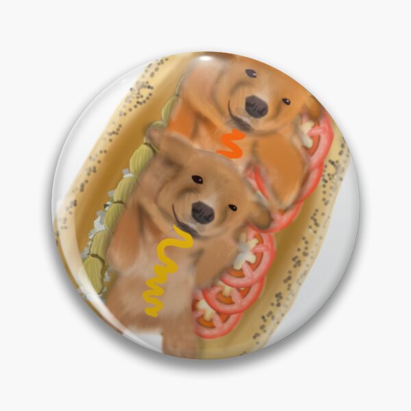 Item preview, Dogs Inside a Hotdog designed and sold by The Little Olive Studio.