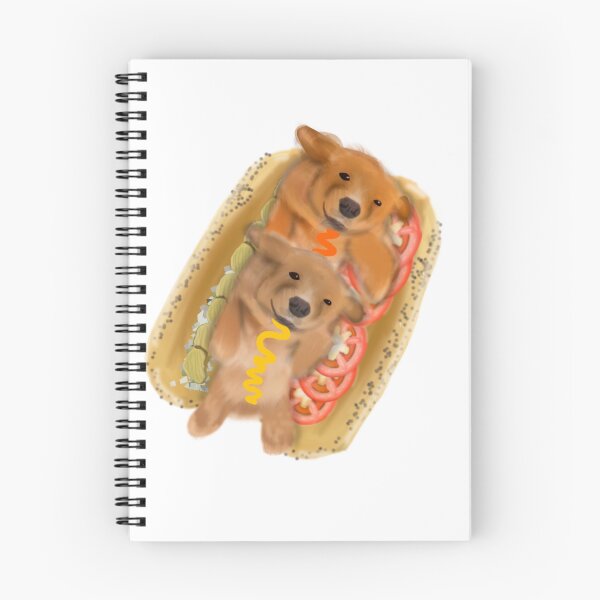 Item preview, Dogs Inside a Hotdog designed and sold by The Little Olive Studio.