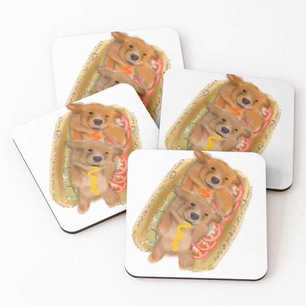 Item preview, Dogs Inside a Hotdog designed and sold by The Little Olive Studio.