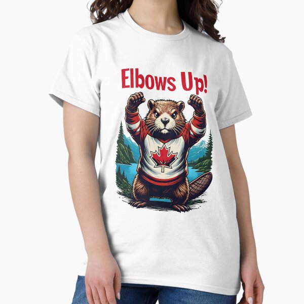 Item preview, ELBOWS UP CANADA! designed and sold by Flowercita.
