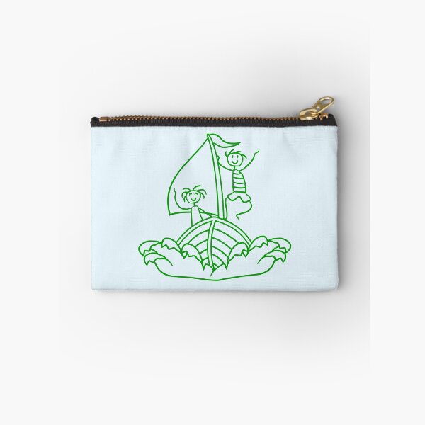 Item preview, 2 Kids Sailing Fun Two Siblings Best Friends Team designed and sold by shirt-o-mat.