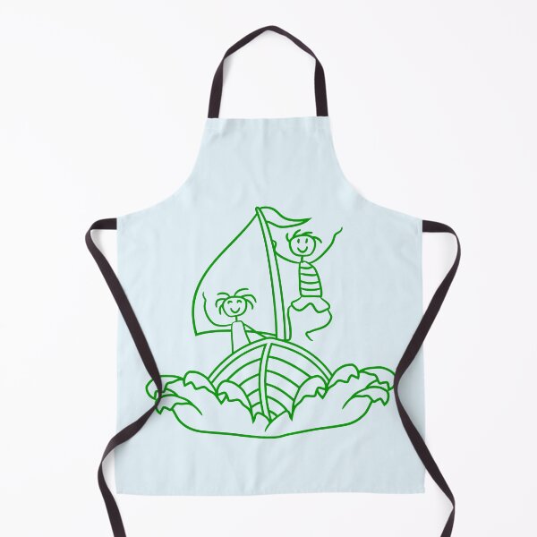 Item preview, 2 Kids Sailing Fun Two Siblings Best Friends Team designed and sold by shirt-o-mat.