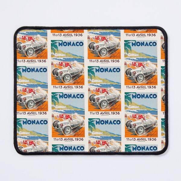 Item preview, 1936 Monaco Grand Prix Racing Poster designed and sold by TeeARTHY.