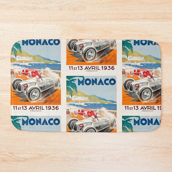 Item preview, 1936 Monaco Grand Prix Racing Poster  designed and sold by TeeARTHY.