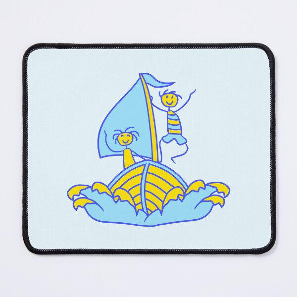 Item preview, 2 Kids Sailing Fun Two Siblings Best Friends Team designed and sold by shirt-o-mat.