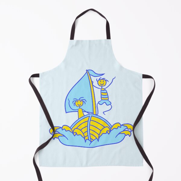 Item preview, 2 Kids Sailing Fun Two Siblings Best Friends Team designed and sold by shirt-o-mat.