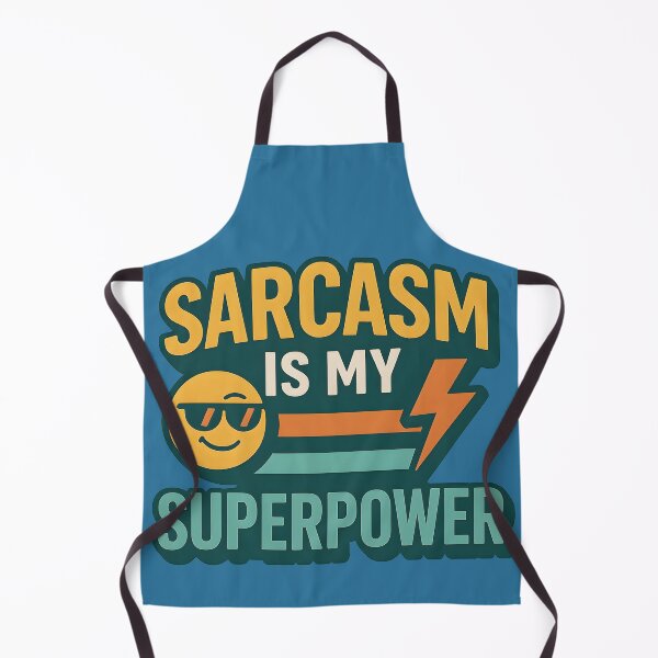 Item preview, Sarcasm Is My Superpower Shirt – Funny Bold Typography Tee for Adults, Teens, Introverts – Witty Quote Graphic T-Shirt Design designed and sold by WAUZ.