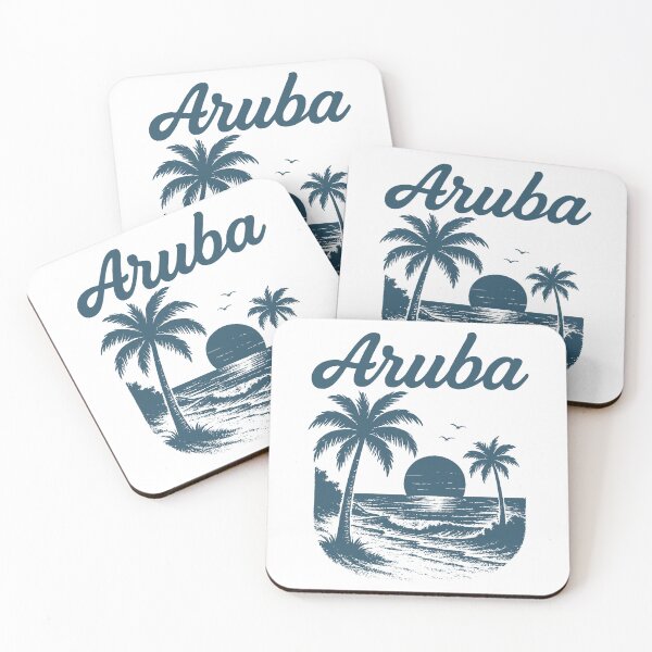 Item preview, Aruba (with Navy Lettering) designed and sold by VelvetRoom.