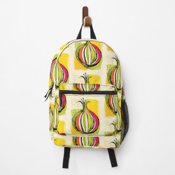 Item preview, Unleash the Flavor - Stylized Onion Art with Abstract Script and Color designed and sold by OlfactoART Studio.