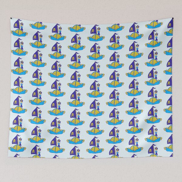 Item preview, Pirate Ship Child Captain Bad Buccaneer Boy Waves designed and sold by shirt-o-mat.