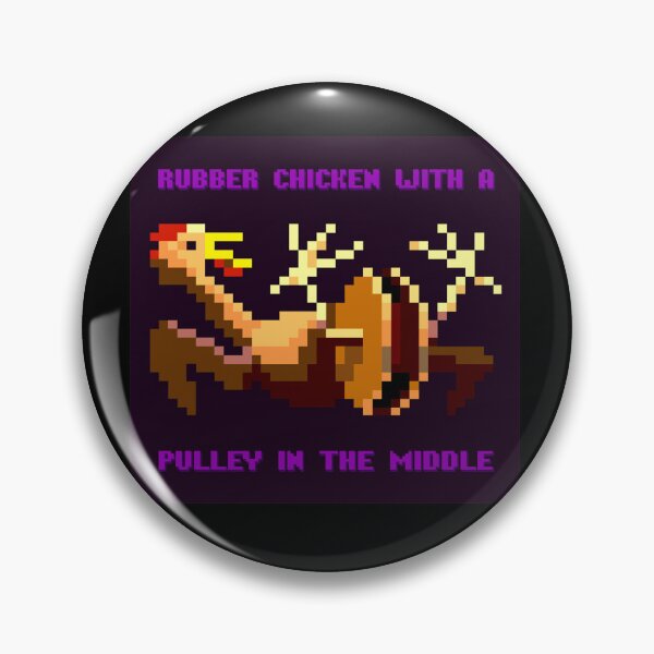 Item preview, Rubber chicken with a pulley in the middle designed and sold by magarigaveras.