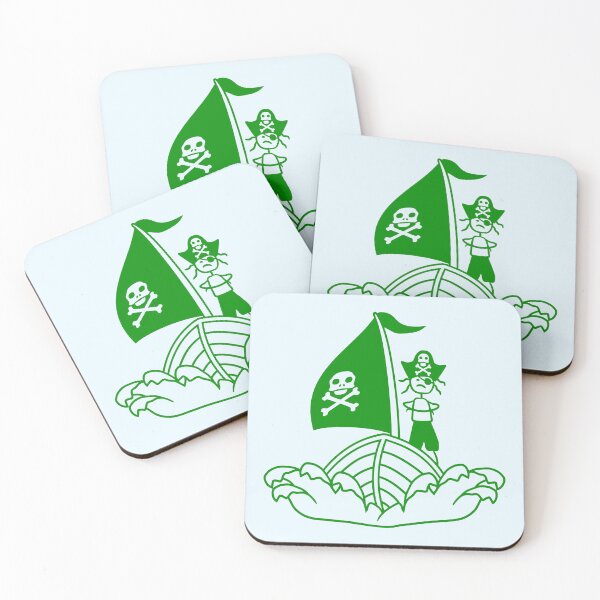 Item preview, Pirate Ship Child Captain Bad Buccaneer Boy Waves designed and sold by shirt-o-mat.