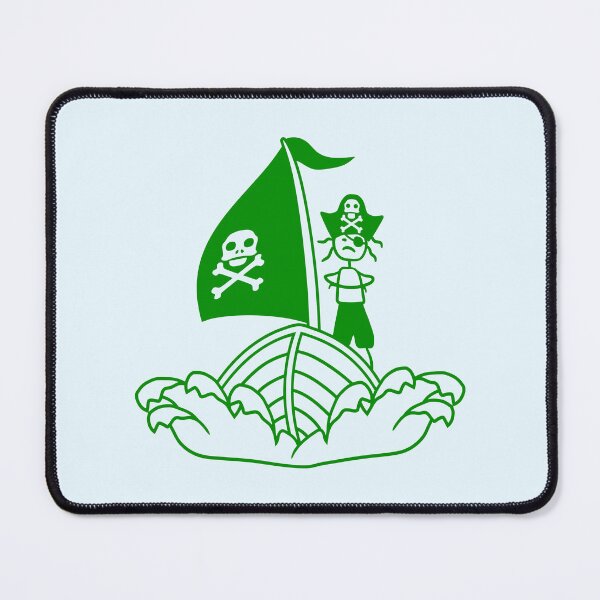 Item preview, Pirate Ship Child Captain Bad Buccaneer Boy Waves designed and sold by shirt-o-mat.