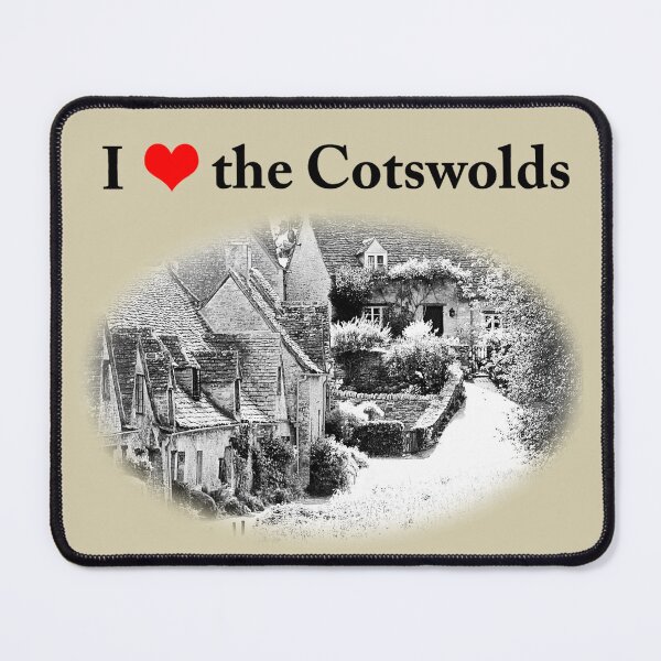 Item preview, I Love the Cotswolds (Arlington Row) designed and sold by Murph's Images.