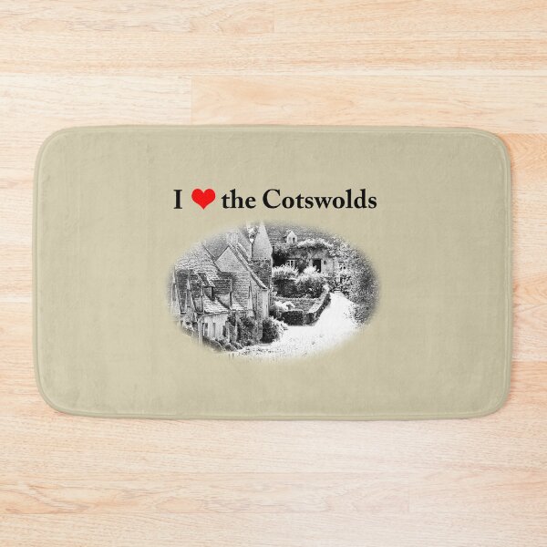 Item preview, I Love the Cotswolds (Arlington Row) designed and sold by Murph's Images.