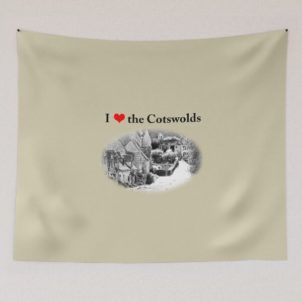 Item preview, I Love the Cotswolds (Arlington Row) designed and sold by Murph's Images.