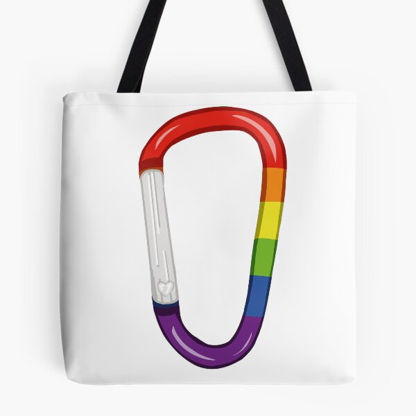 Item preview, Gay Pride Carabiner designed and sold by finchfaith.