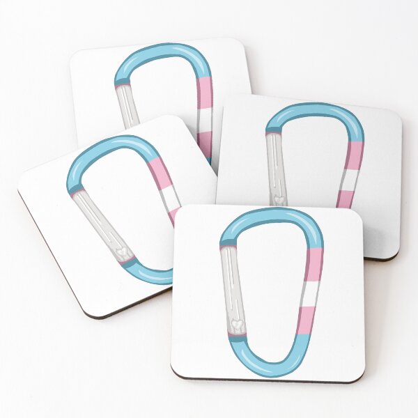 Item preview, Trans Pride Carabiner  designed and sold by finchfaith.