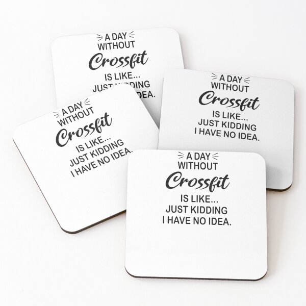 Item preview, A Day Without Crossfit Is Like Just Kidding - Funny Crossfit Lover designed and sold by Watsonarts.