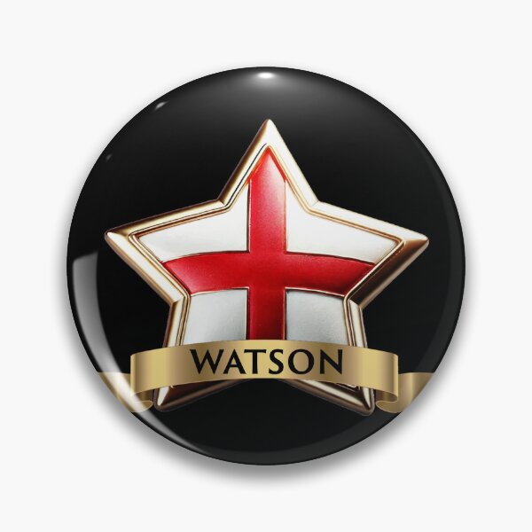 Item preview, Watson Star Crest Shining English Heritage and Family Legacy designed and sold by Highlandkings.