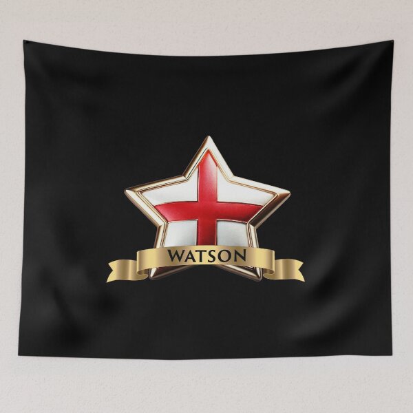 Item preview, Watson Star Crest Shining English Heritage and Family Legacy designed and sold by Highlandkings.