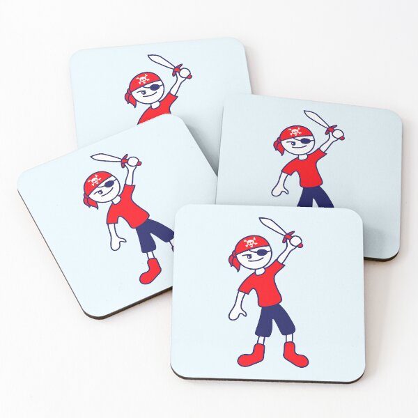 Item preview, Funny Pirate Sabre Child Cute Headscarf Costume designed and sold by shirt-o-mat.