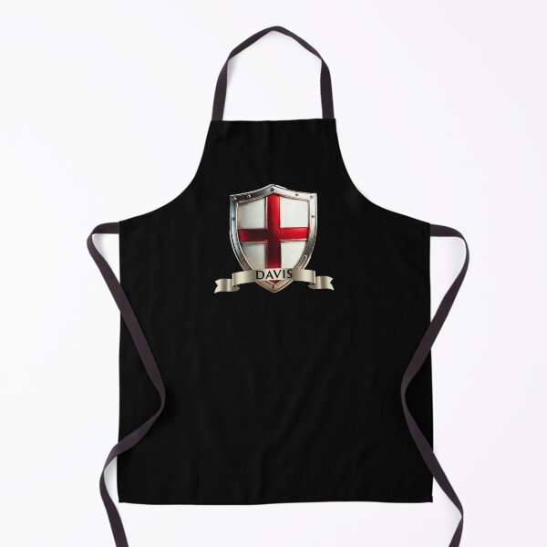 Item preview, Davis English Shield White Chevron and Boars with St Georges Cross designed and sold by Highlandkings.
