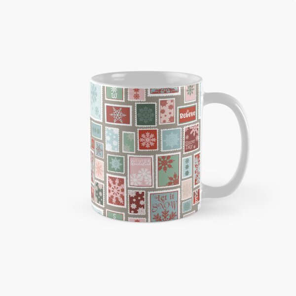 Item preview, Snowflakes & Snail Mail designed and sold by laineandleo.