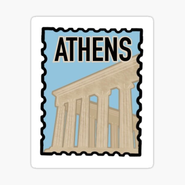 Item preview, Athens Stamp designed and sold by rhd18.