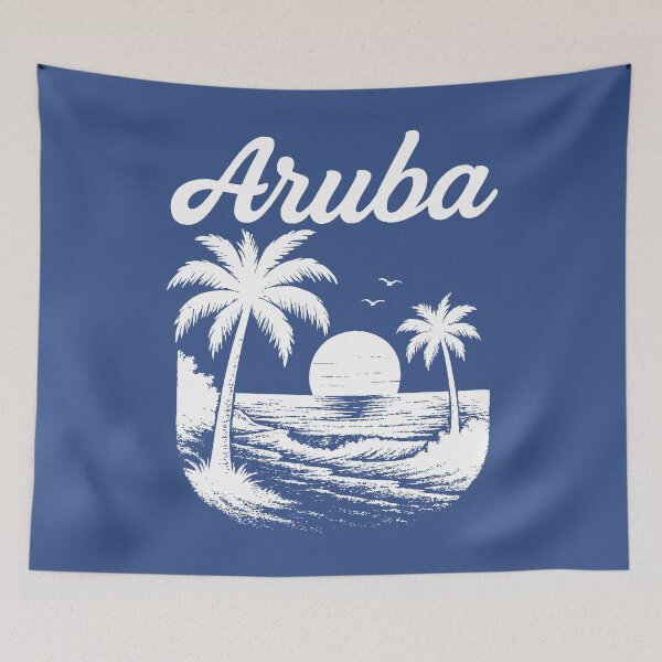 Item preview, Aruba (with White Lettering) designed and sold by VelvetRoom.