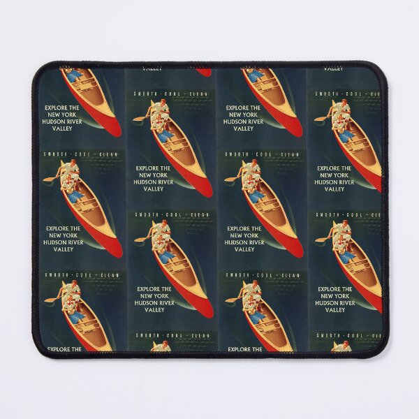 Item preview, Explore New York Hudson River Valley Couple Canoe American Travel Tourism Vintage   designed and sold by TeeARTHY.