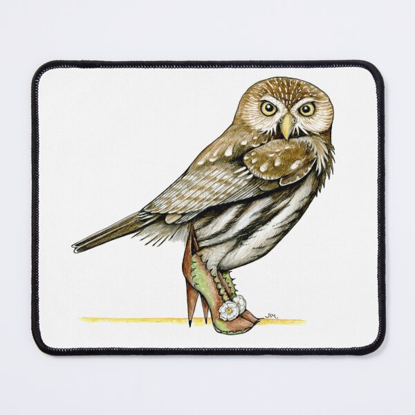 Item preview, Cactus Ferruginous Pygmy-Owl in Cactus Shoes  designed and sold by JimsBirds.