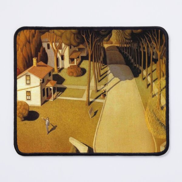 Item preview, Grant Wood designed and sold by Pretty Postcards.