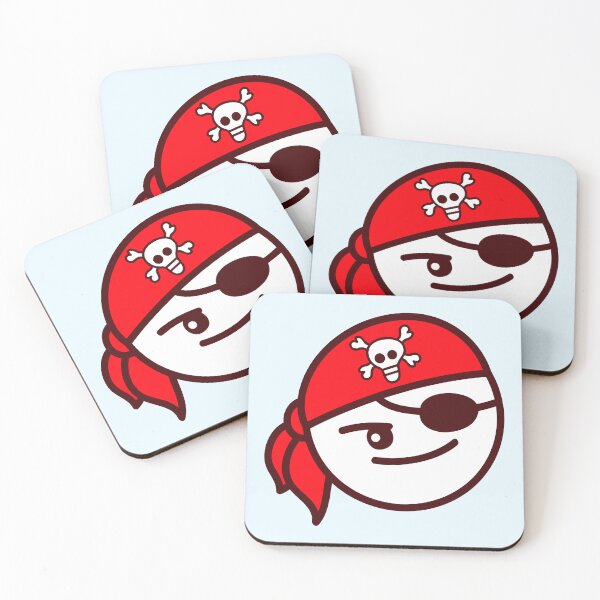 Item preview, Funny Pirate Face Head Cute Headscarf Cap Costume designed and sold by shirt-o-mat.