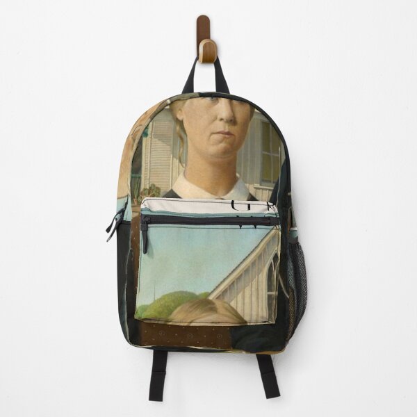 Item preview, Grant Wood designed and sold by Pretty Postcards.