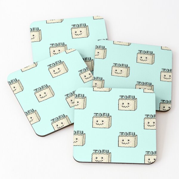 Item preview, Cute Tofu designed and sold by FrogArtShop.