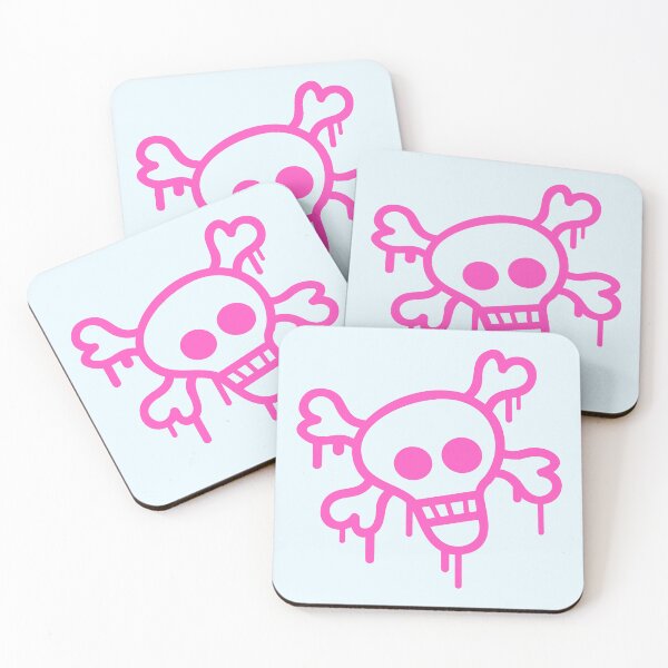 Item preview, Pirate Skull and Bones Skeleton Graffiti Drops Fun designed and sold by shirt-o-mat.