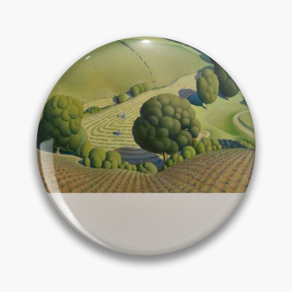 Item preview, Grant Wood designed and sold by Pretty Postcards.